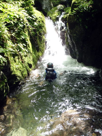 2014.7.12　逆川（沢登り）
