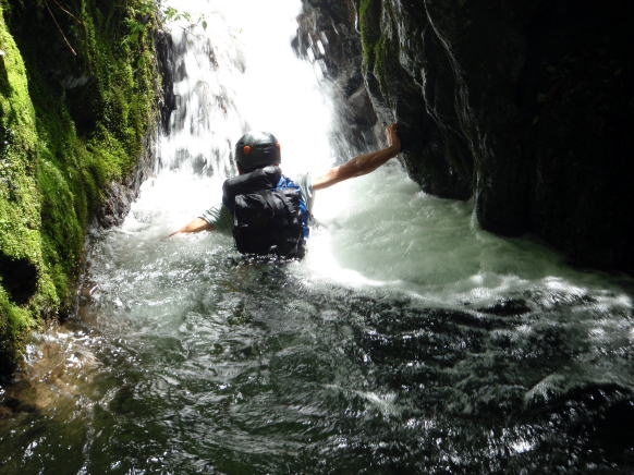 2014.7.12　逆川（沢登り）