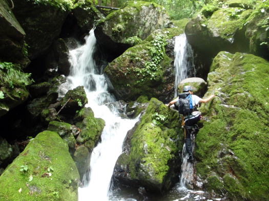 2014.7.12　逆川（沢登り）
