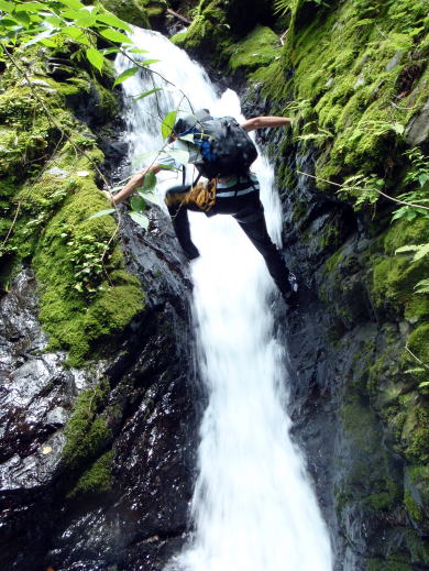 2014.7.12　逆川（沢登り）