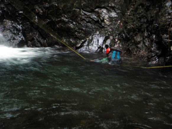2014.7.20-21　大常木谷（沢登り）