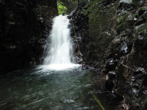 2014.7.20-21　大常木谷（沢登り）