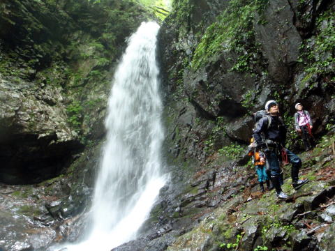 2014.7.20-21　大常木谷（沢登り）