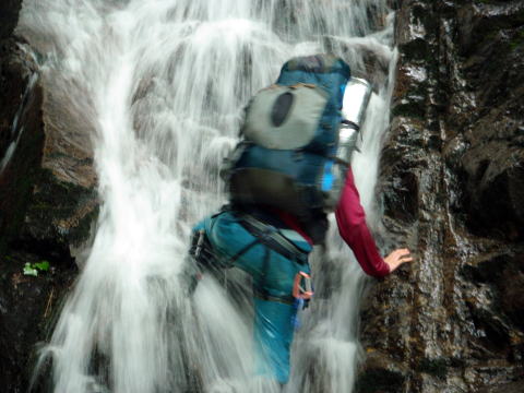 2014.7.20-21　大常木谷（沢登り）