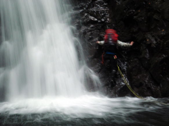 2014.7.20-21　大常木谷（沢登り）
