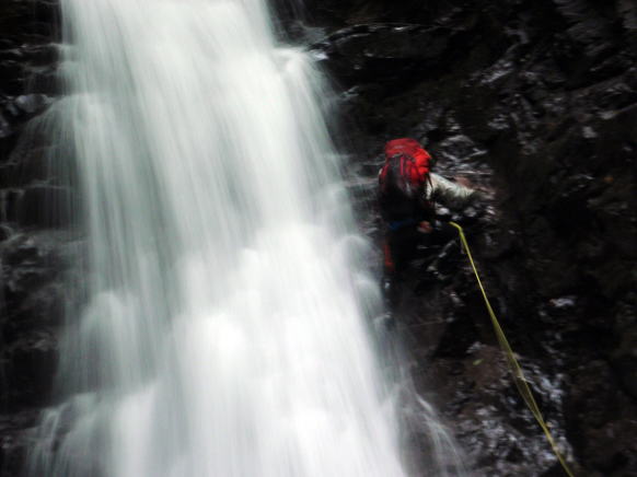 2014.7.20-21　大常木谷（沢登り）
