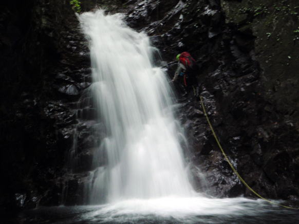 2014.7.20-21　大常木谷（沢登り）