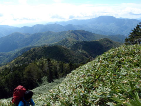 2014.9.20-21　柳沢川右俣（沢登り）