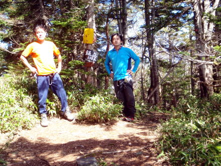 2014.9.20-21　柳沢川右俣（沢登り）