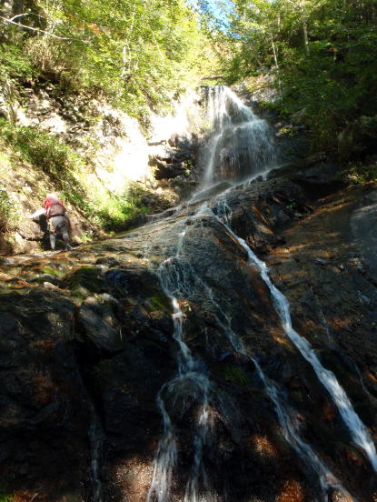 2014.9.20-21　柳沢川右俣（沢登り）