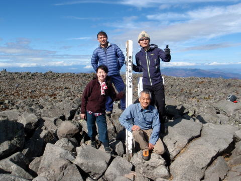 2014.10.25-26　蓼科山（尾根歩き）