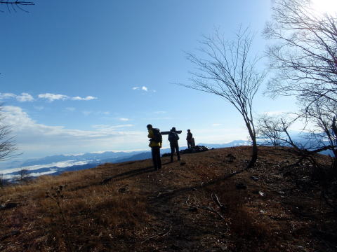 2014.11.29　鷹ノ巣山（尾根歩き）