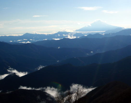 2014.11.29　鷹ノ巣山（尾根歩き）