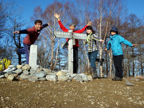 2014.11.29　鷹ノ巣山（尾根歩き）