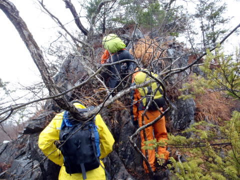 2014.11.29　鷹ノ巣山（尾根歩き）