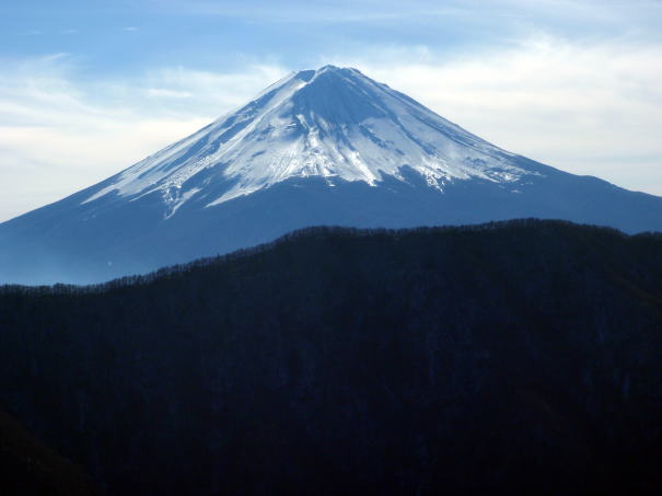 2014.12.28　釈迦ヶ岳・日尻山北尾根（尾根歩き）