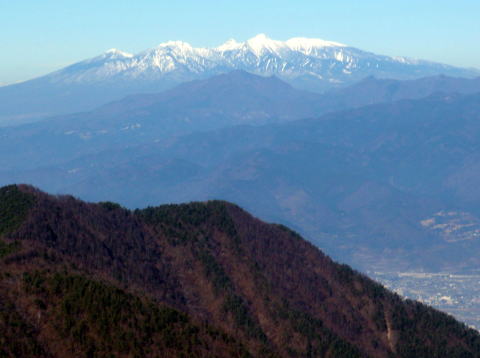 2014.12.28　釈迦ヶ岳・日尻山北尾根（尾根歩き）