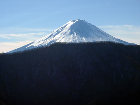 2014.12.28　釈迦ヶ岳・日尻山北尾根（尾根歩き）