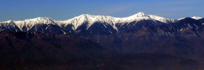 2014.12.28　釈迦ヶ岳・日尻山北尾根（尾根歩き）
