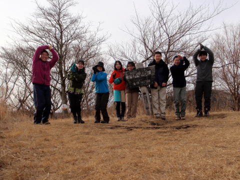 2013.1.6　湯河原幕山（新年山行）（尾根歩き・イベント）