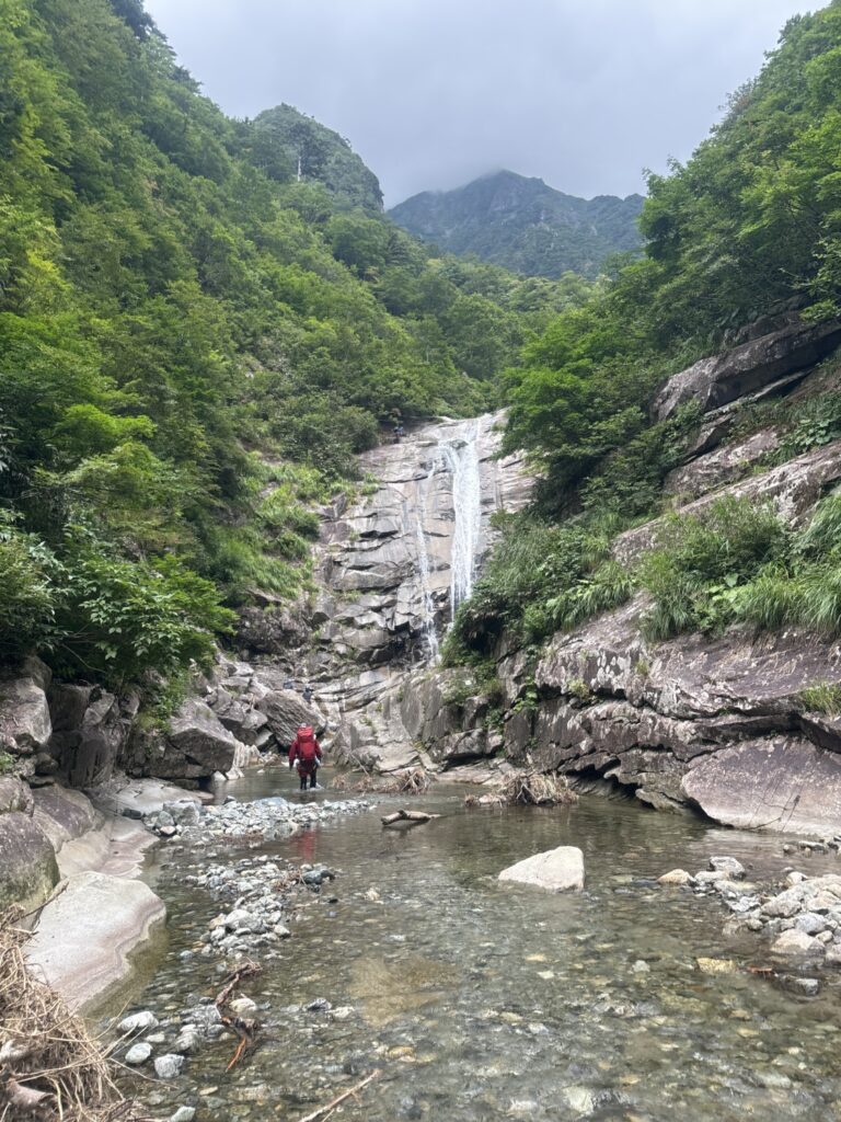 2025.8.30-31　谷川　万太郎谷本谷（沢登り）