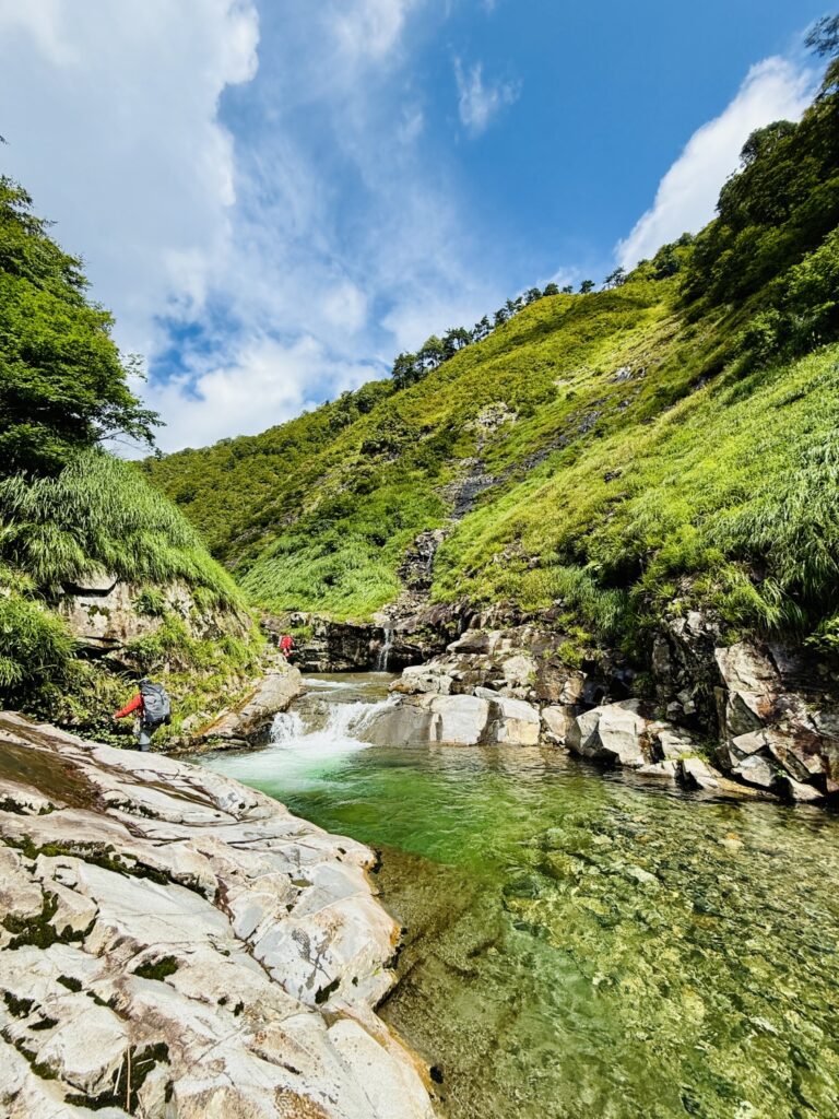 2025.9.27-28　湯檜曽川本谷（沢登り）
