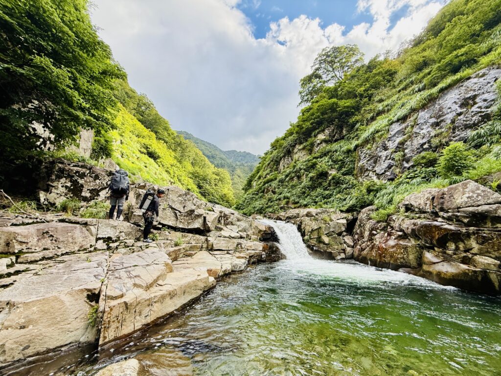 2025.9.27-28 湯檜曽川本谷(沢登り)
