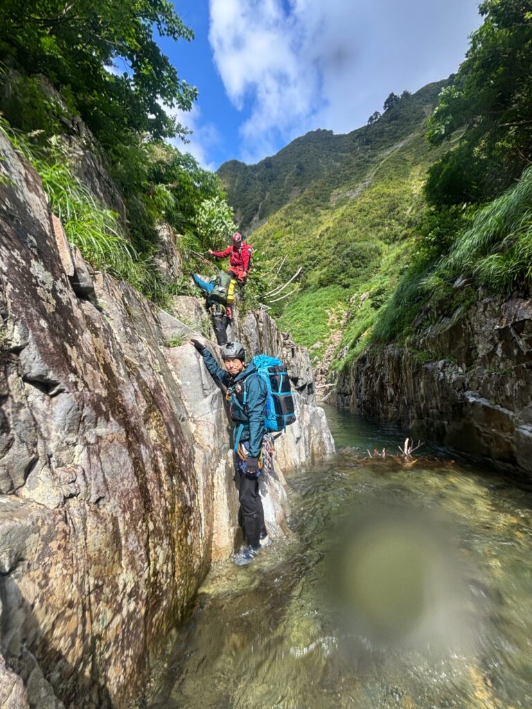 2025.9.27-28 湯檜曽川本谷(沢登り)