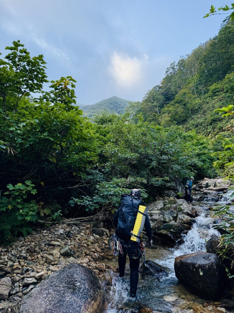 2025.9.27-28 湯檜曽川本谷(沢登り)