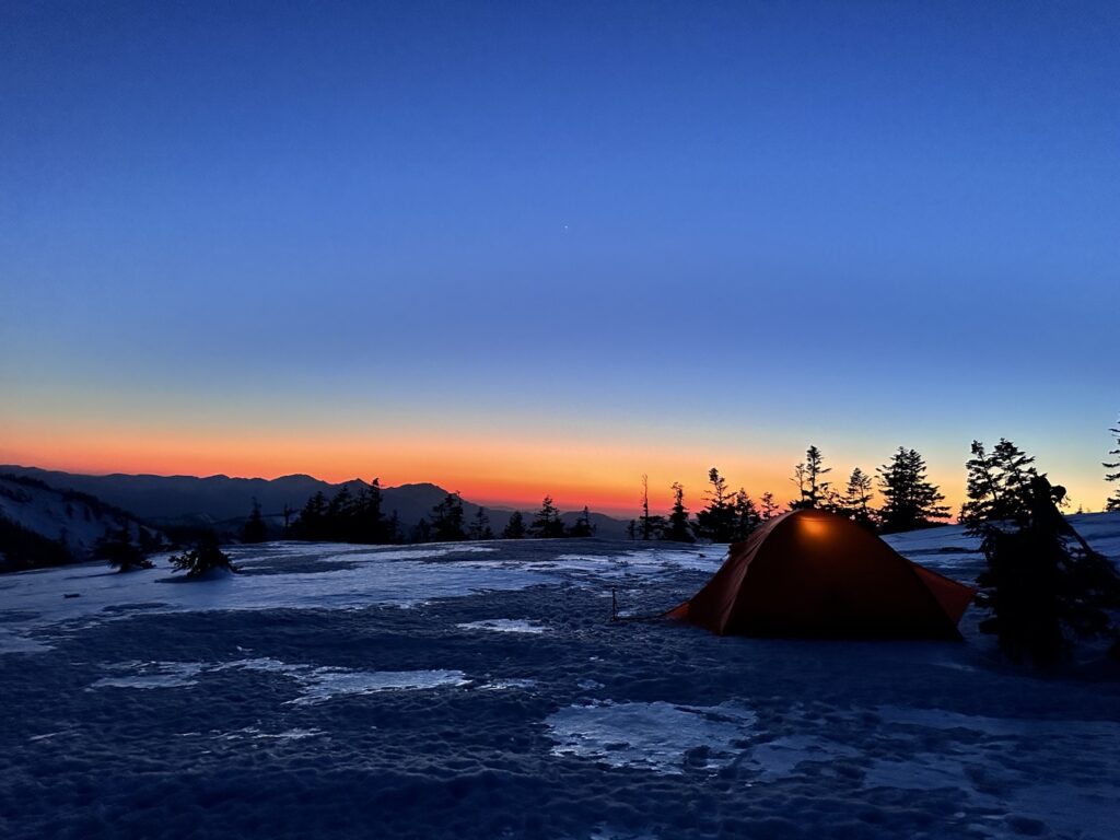 2025.5.4-6 南会津・雪山キャンプ(雪山)