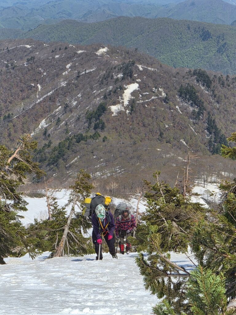 2025.5.4-6 南会津・雪山キャンプ(雪山)