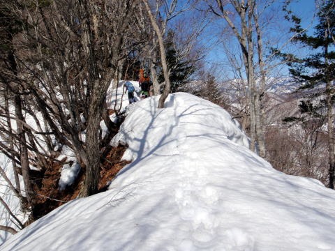 2013.3.16-17　雨ヶ立山（雪山）