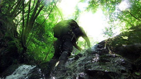 2011.7.10 軍刀利沢(沢登り)