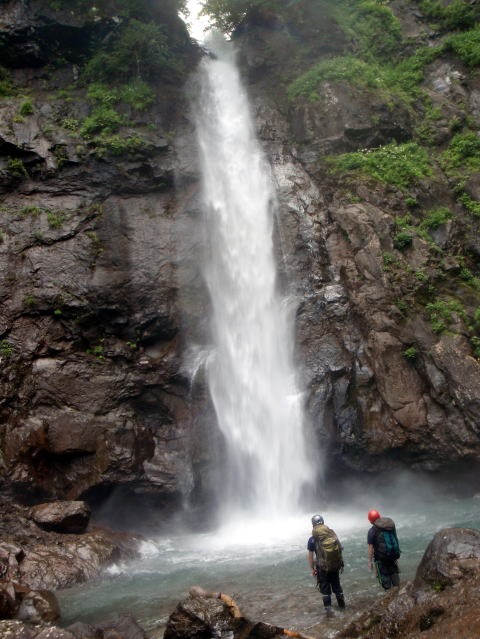 2011.8.6-7 阿武隈川本谷(沢登り)
