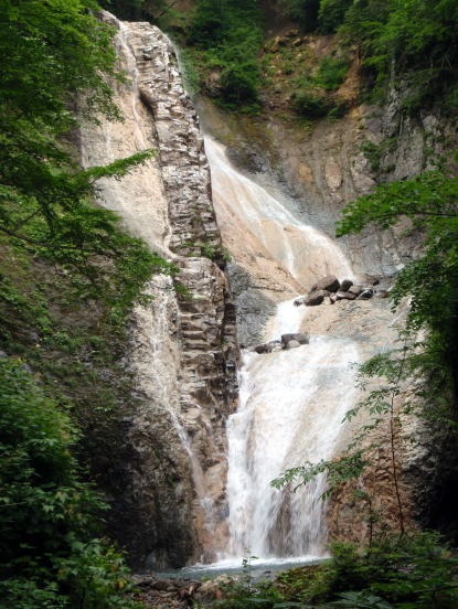 2011.8.6-7 阿武隈川本谷(沢登り)