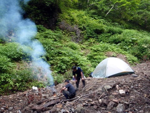 2011.8.6-7 阿武隈川本谷(沢登り)