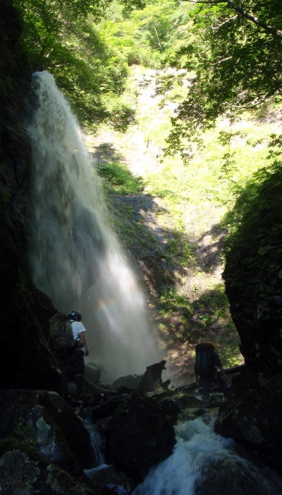 2011.8.6-7 阿武隈川本谷(沢登り)