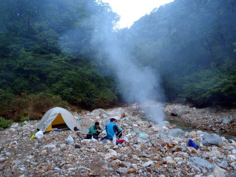 2011.8.13 大鷲倉沢(沢登り)