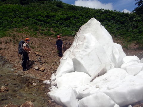 2011.8.13 大鷲倉沢(沢登り)