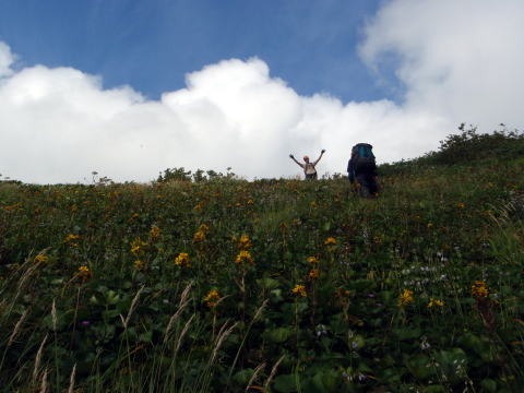 2011.8.13 大鷲倉沢(沢登り)