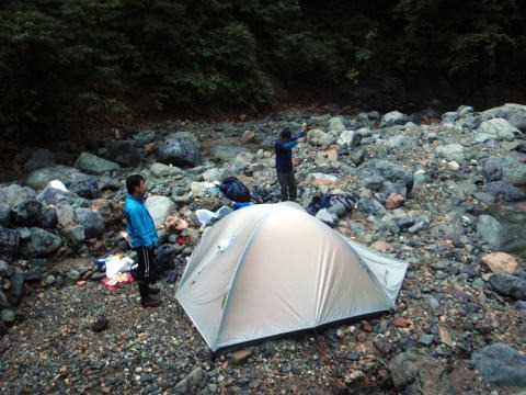2011.8.13 大鷲倉沢(沢登り)