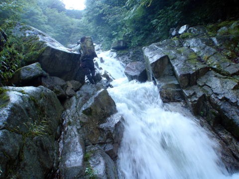 2011.8.27-28 正沢川本谷(沢登り)