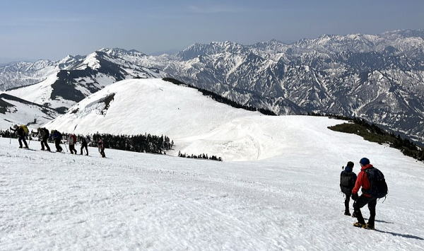 2025.4.26-27 巻機山(雪山)