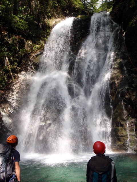 大蛇尾川西俣 東俣(沢登り)