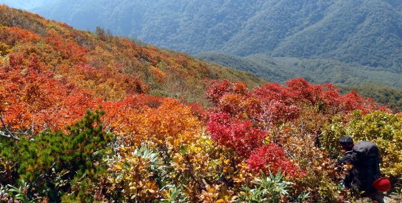 2011.10.8-10 穴堂沢 カケス沢(沢登り)