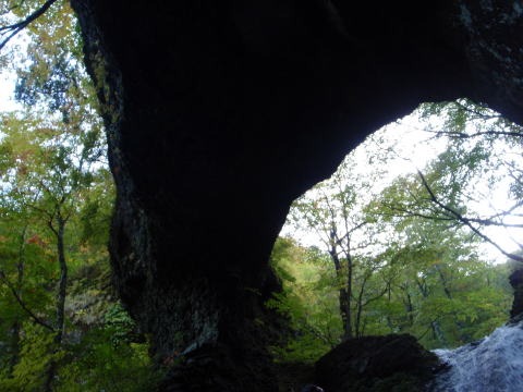 2011.10.8-10 穴堂沢 カケス沢(沢登り)