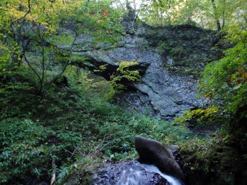 2011.10.8-10 穴堂沢 カケス沢(沢登り)