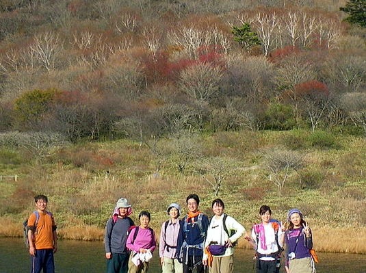 2011.10.23　黒檜山～駒ヶ岳（労山バスハイク）（尾根歩き）