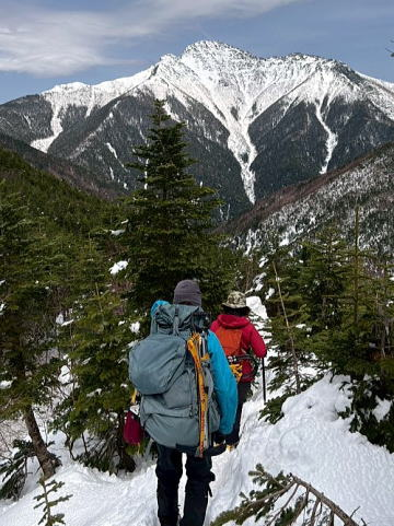 2025.5.3-5 南ア・三伏峠～塩見岳（天狗岩）（雪山）