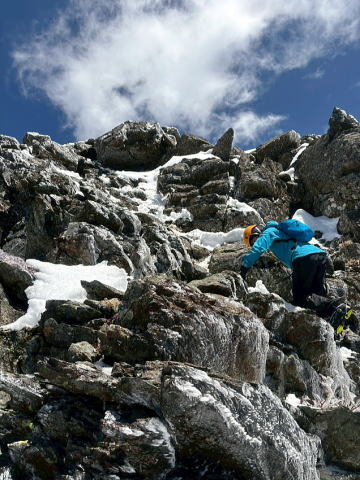 2025.5.3-5 南ア・三伏峠～塩見岳（天狗岩）（雪山）